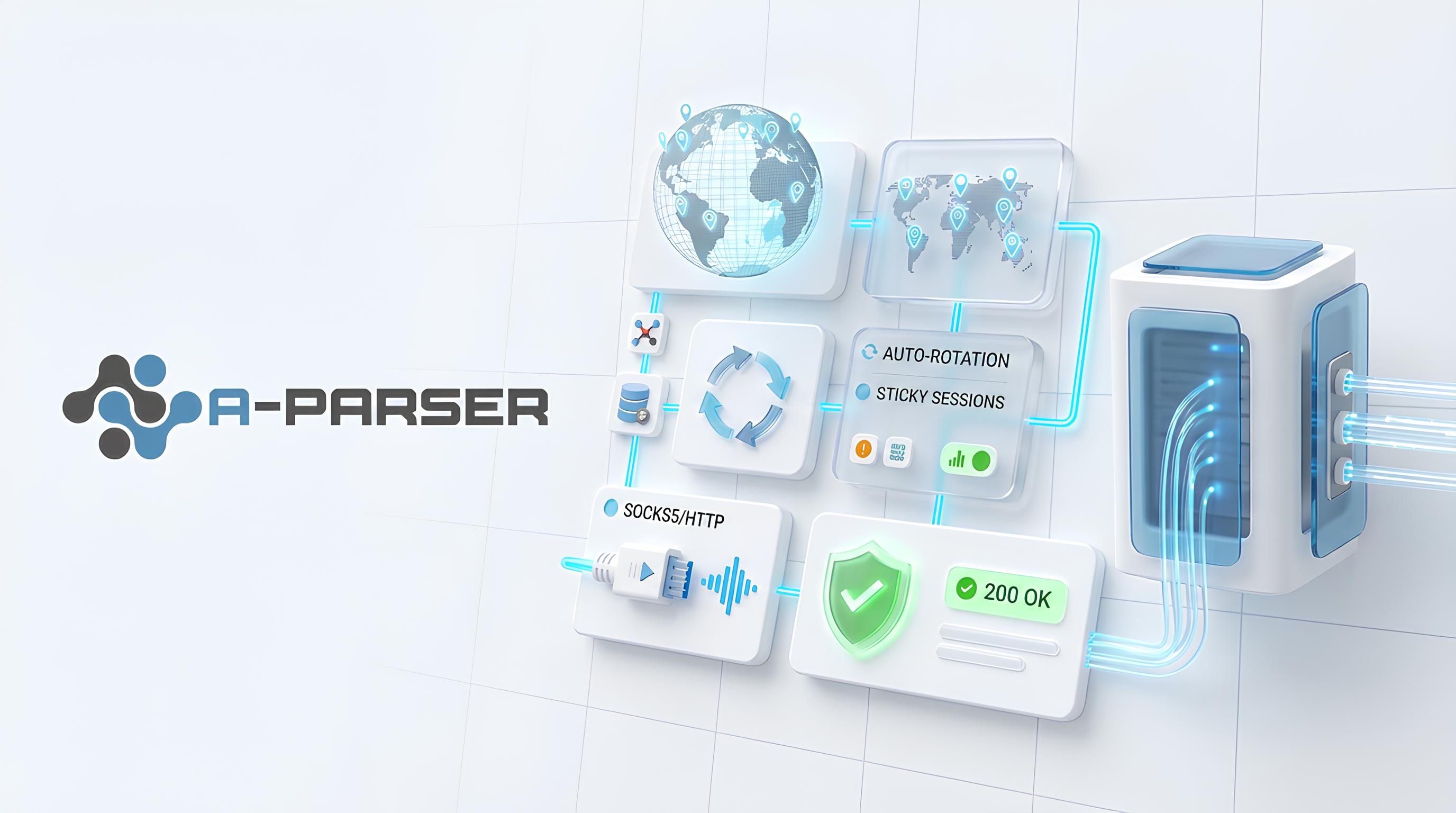 Гид по прокси от A-Parser: как выбрать резидентские прокси для парсинга, арбитража, рекламы и антидетектов