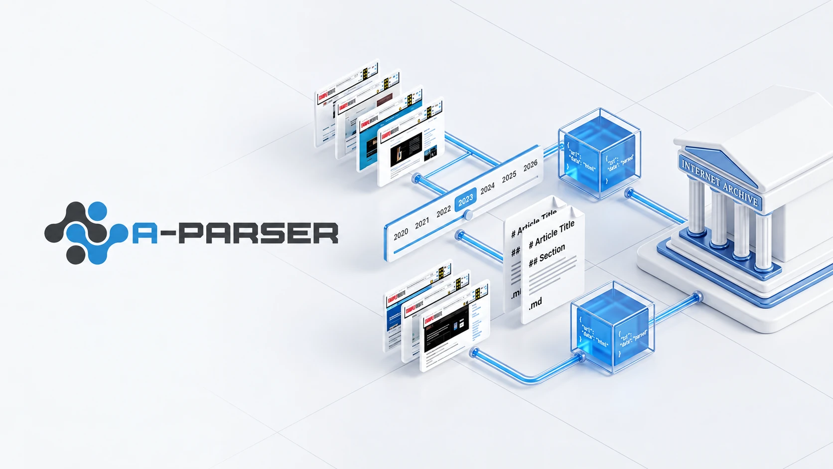 Парсинг Archive.org в A-Parser: Как выкачивать тысячи статей из Wayback Machine